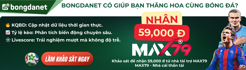 Khảo sát webiste bongdanet mới