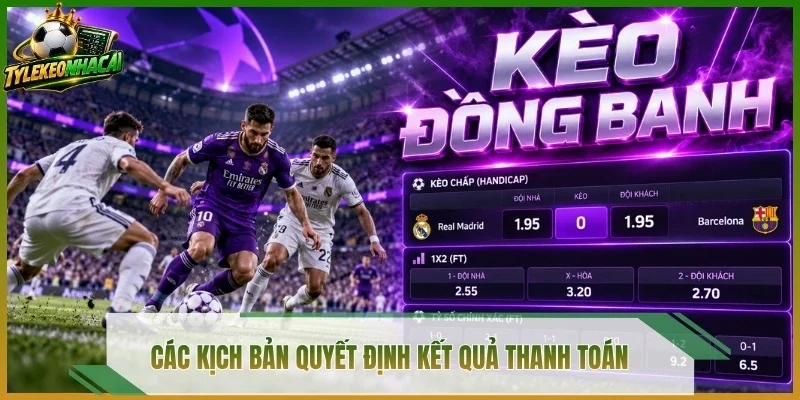 Các kịch bản quyết định kết quả thanh toán