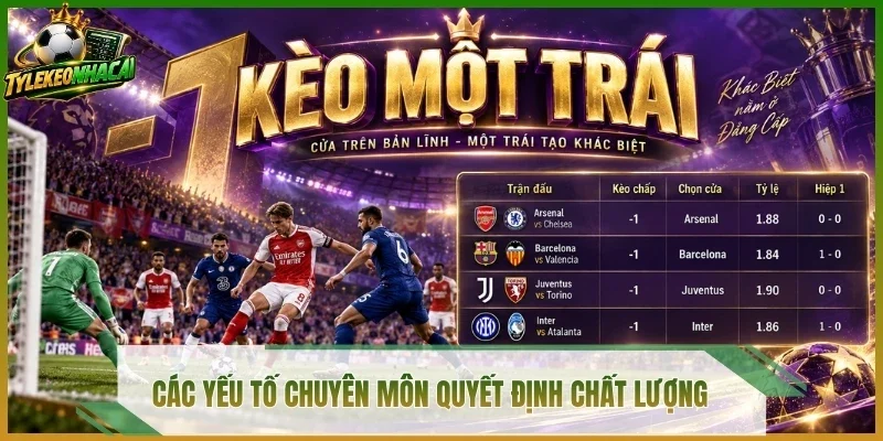 Các yếu tố chuyên môn quyết định chất lượng 
