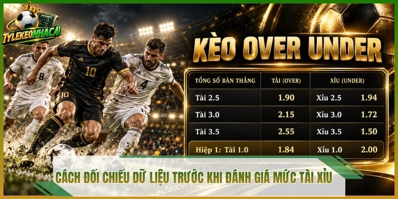 Cách đối chiếu dữ liệu trước khi đánh giá mức Tài Xỉu