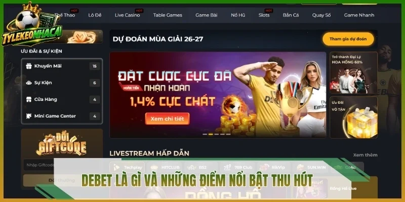 Debet là gì và những điểm nổi bật thu hút