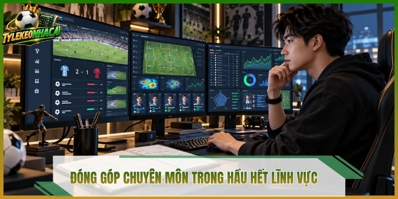Đóng góp chuyên môn trong hầu hết lĩnh vực