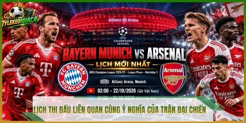 Lịch thi đấu liên quan cùng ý nghĩa của trận đại chiến