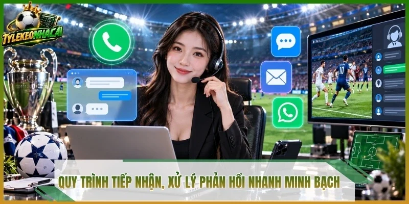 Quy trình tiếp nhận, xử lý phản hồi nhanh minh bạch