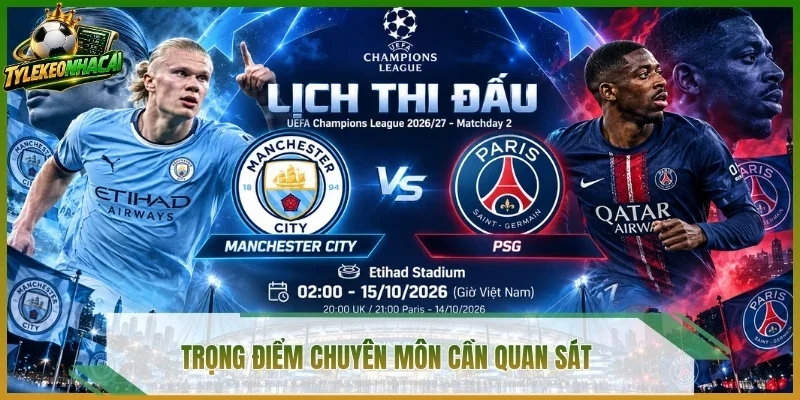 Trọng điểm chuyên môn cần quan sát 