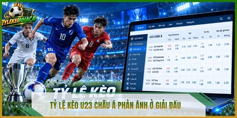 Tỷ lệ kèo U23 châu Á phản ánh ở giải đấu